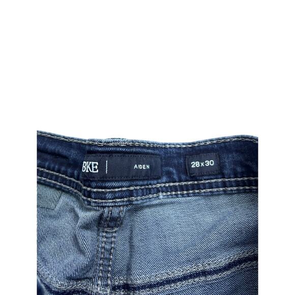 BKE Aiden Men’s 28x30 Bootcut Jeans Medium Wash Stretch Denim Classic Western - Picture 5 of 8